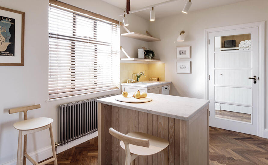 Cottage Kitchen in Ash
